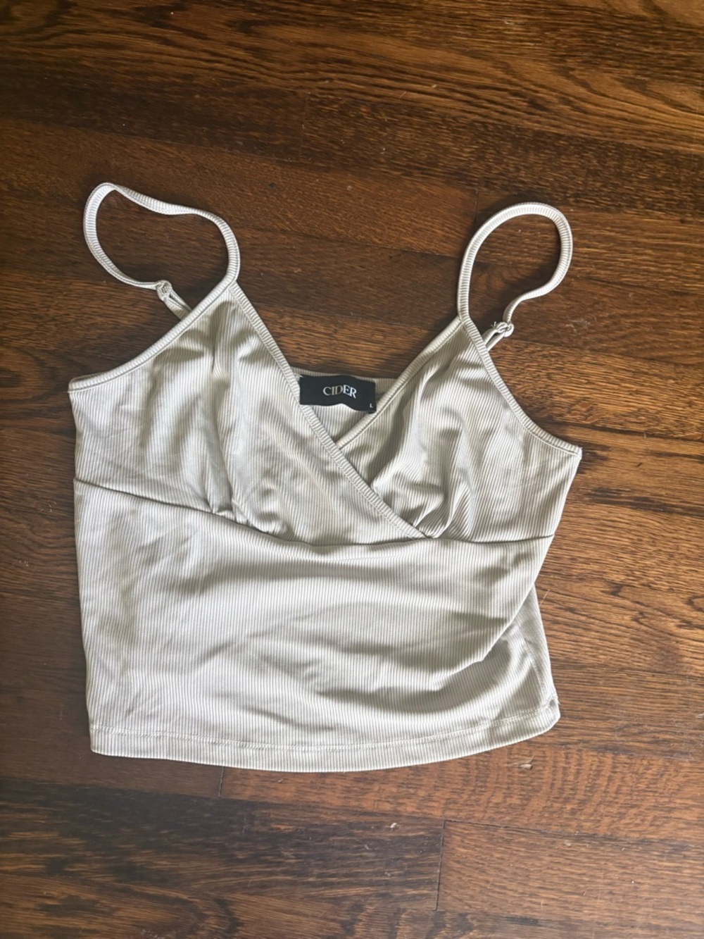 Cider cropped tank